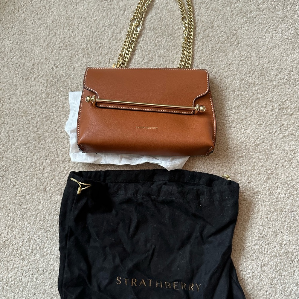 Strathberry leather purse